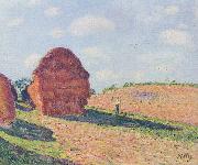 Alfred Sisley, Die Strohmieten